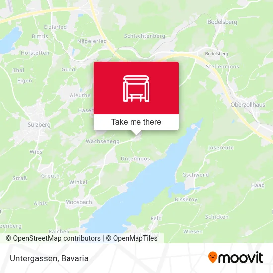 Untergassen map