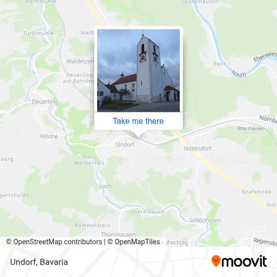 Undorf map