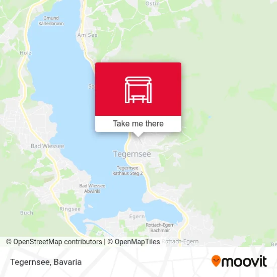 Tegernsee map