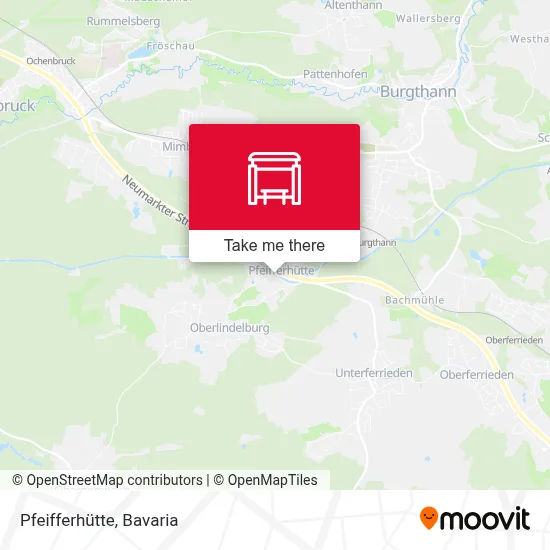 Pfeifferhütte map