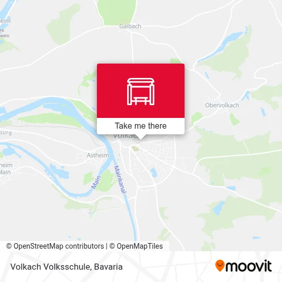 Volkach Volksschule map