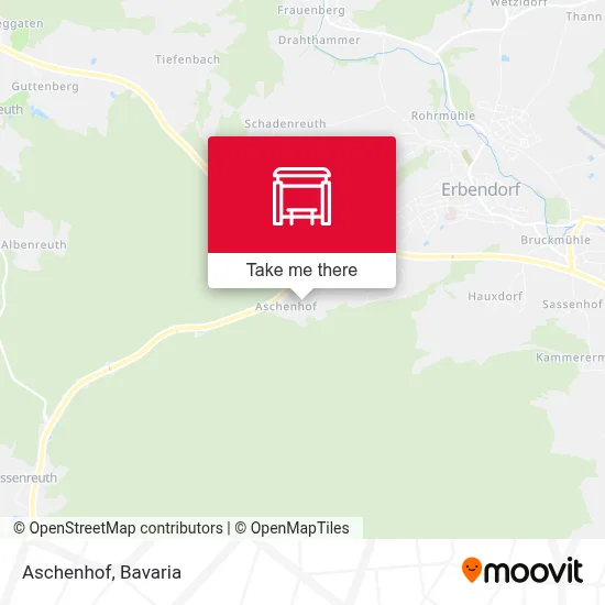 Aschenhof map