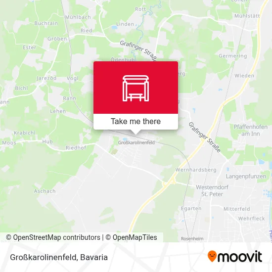 Großkarolinenfeld map