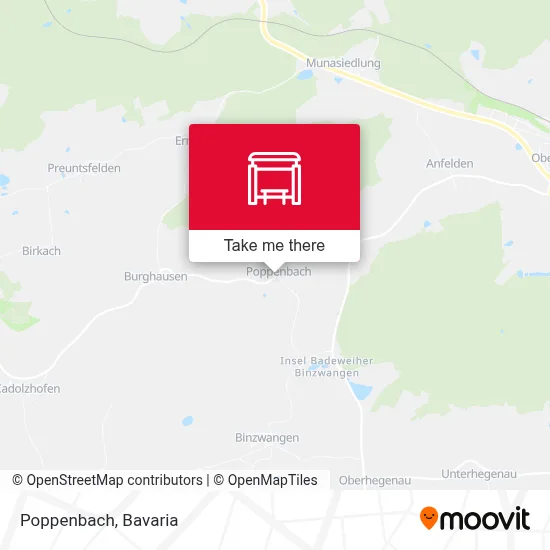 Poppenbach map