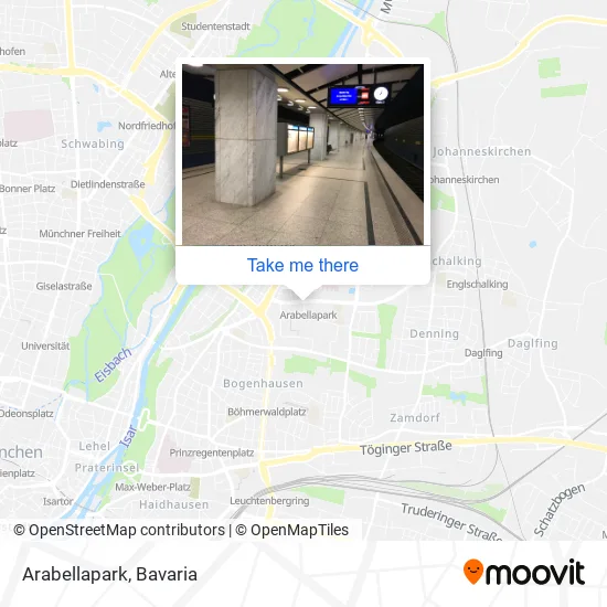 Карта Arabellapark