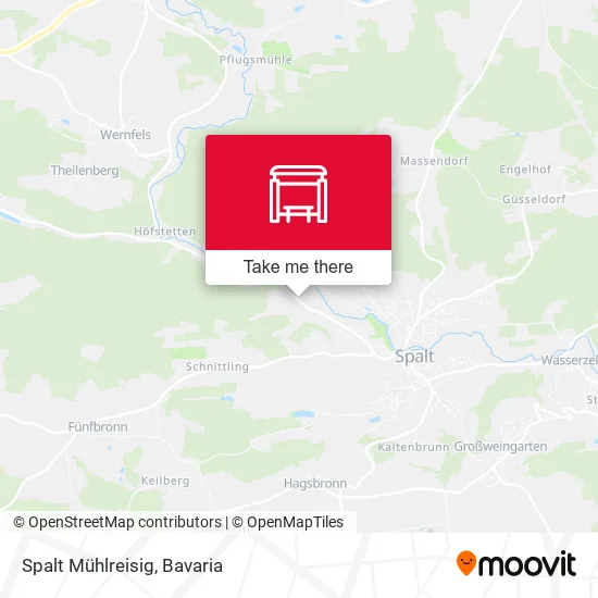 Карта Spalt Mühlreisig