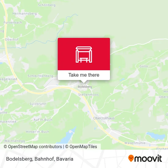 Bodelsberg, Bahnhof map