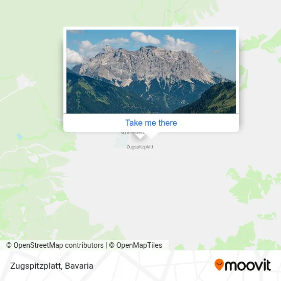 Zugspitzplatt map