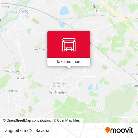 Zugspitzstraße map
