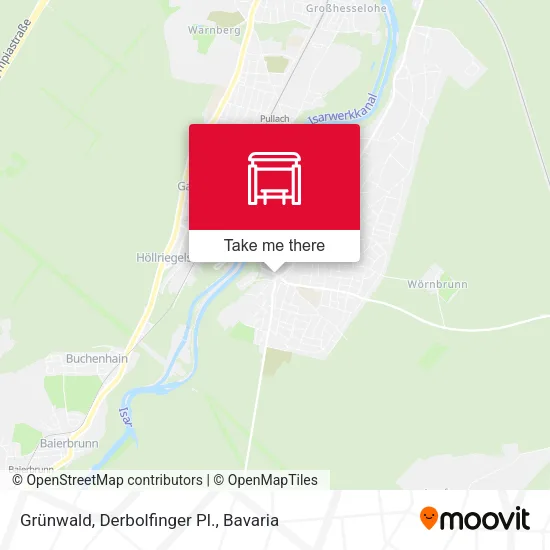 Карта Grünwald, Derbolfinger Pl.