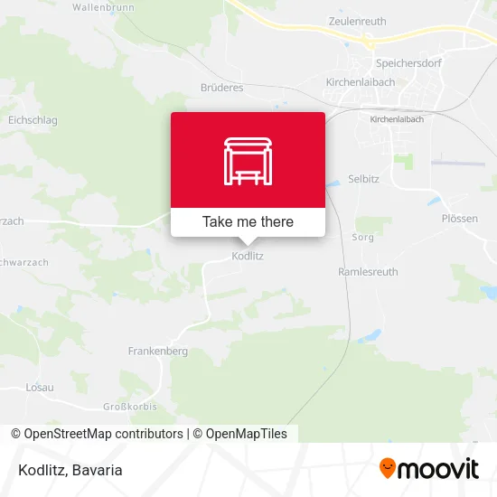 Карта Kodlitz