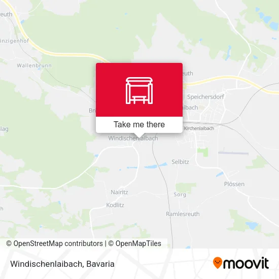 Карта Windischenlaibach