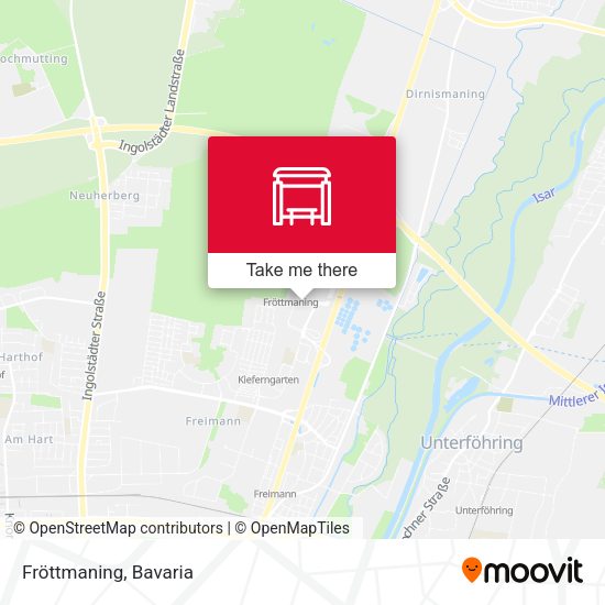 Карта Fröttmaning
