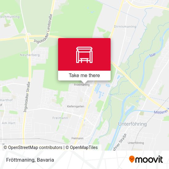 Карта Fröttmaning