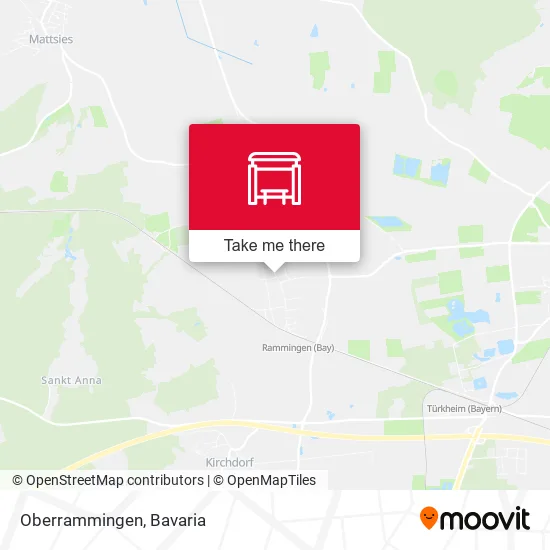 Карта Oberrammingen
