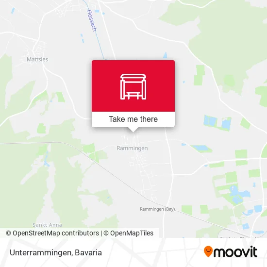 Карта Unterrammingen