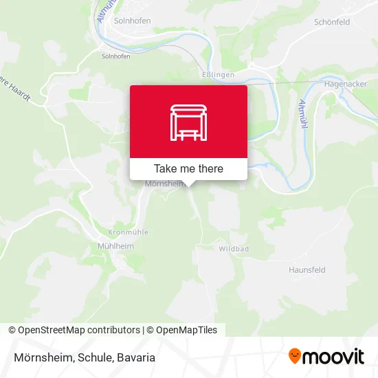 Карта Mörnsheim, Schule