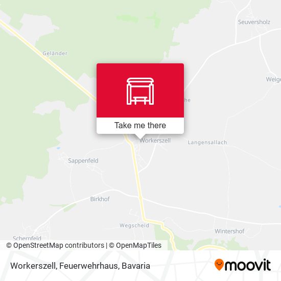 Workerszell, Feuerwehrhaus map