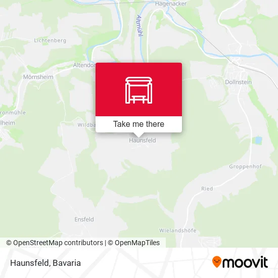 Карта Haunsfeld