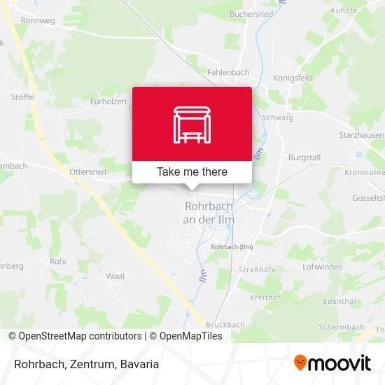Карта Rohrbach, Zentrum