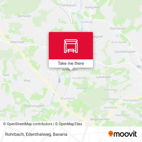 Карта Rohrbach, Edenthalweg