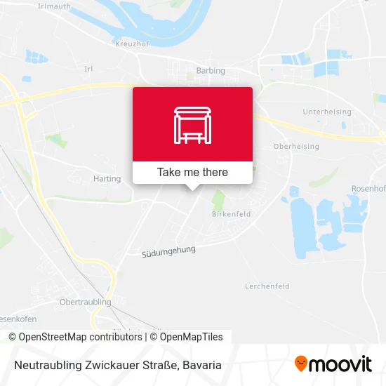 Карта Neutraubling Zwickauer Straße
