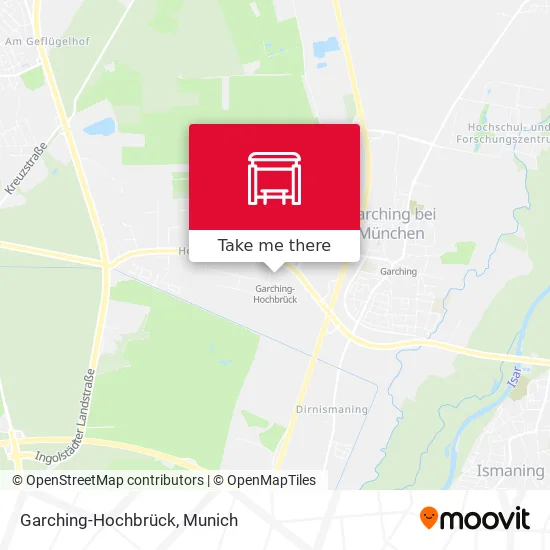 Карта Garching-Hochbrück
