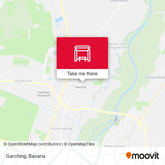 Карта Garching