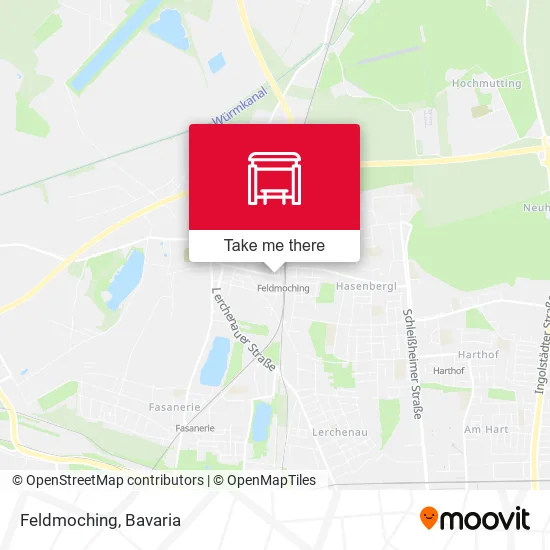 Карта Feldmoching