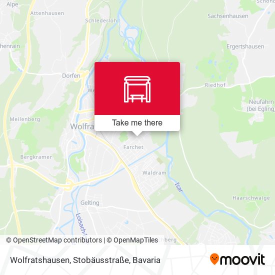 Wolfratshausen, Stobäusstraße map