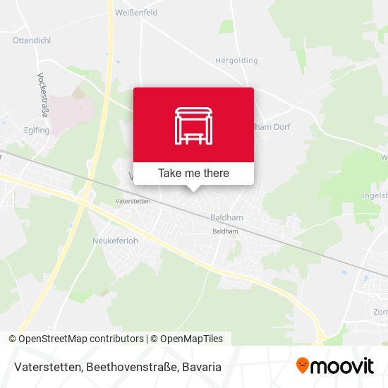Vaterstetten, Beethovenstraße map