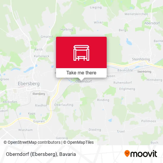 Карта Oberndorf (Ebersberg)