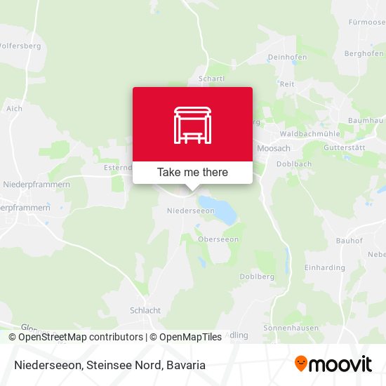 Niederseeon, Steinsee Nord map