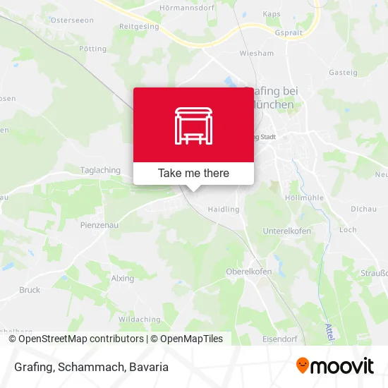 Карта Grafing, Schammach