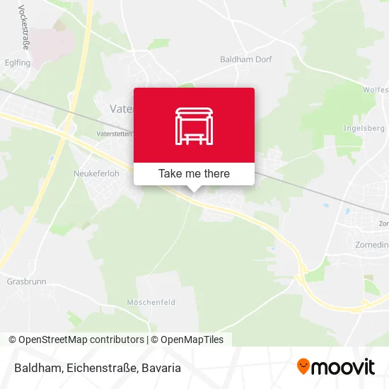 Карта Baldham, Eichenstraße