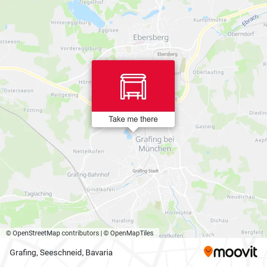 Карта Grafing, Seeschneid