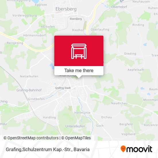 Grafing,Schulzentrum Kap.-Str. map