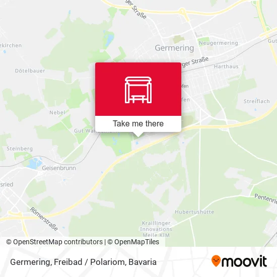 Germering, Freibad / Polariom map