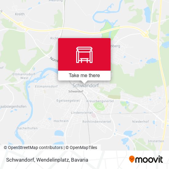 Schwandorf, Wendelinplatz map