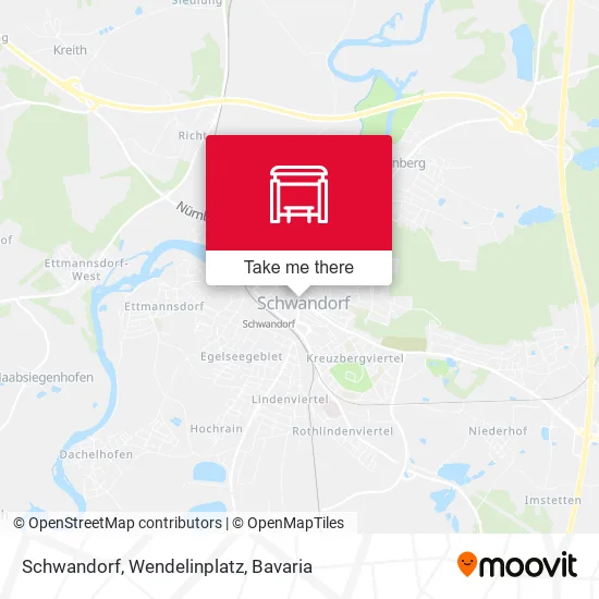 Карта Schwandorf, Wendelinplatz