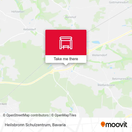 Heilsbronn Schulzentrum map