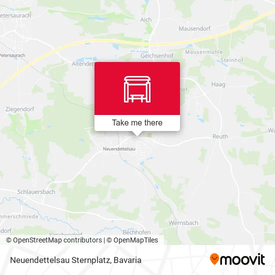 Карта Neuendettelsau Sternplatz