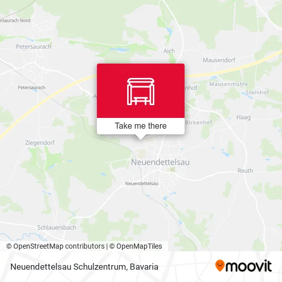 Карта Neuendettelsau Schulzentrum