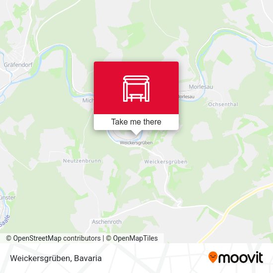 Карта Weickersgrüben