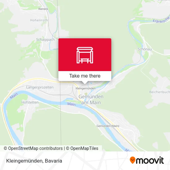 Карта Kleingemünden