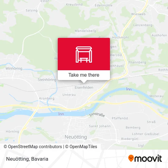 Карта Neuötting