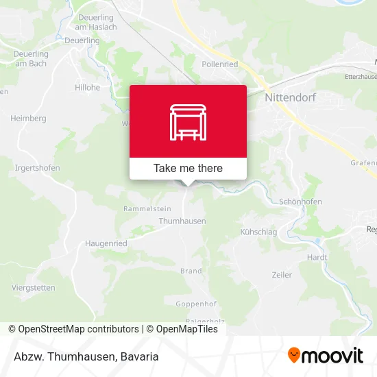 Карта Abzw. Thumhausen