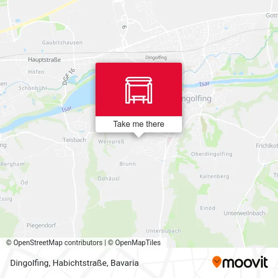 Карта Dingolfing, Habichtstraße
