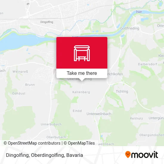 Карта Dingolfing, Oberdingolfing