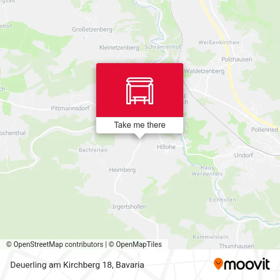 Карта Deuerling am Kirchberg 18